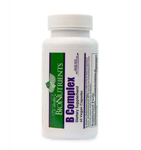 B Complex, 125mg, 60 Capsules